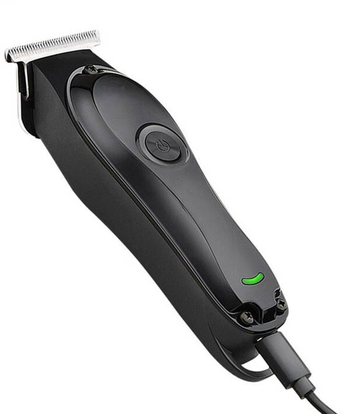 MynxeHTC AT118 Professional Hair Clipper Rechargeable Hair Men Home-Portable Mini Clipper Fully Waterproof Trimmer 45 min Runtime 4 Length Settings (Black)