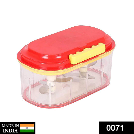 Plastic Vegetable Chopper (1000 ml) - Springkart