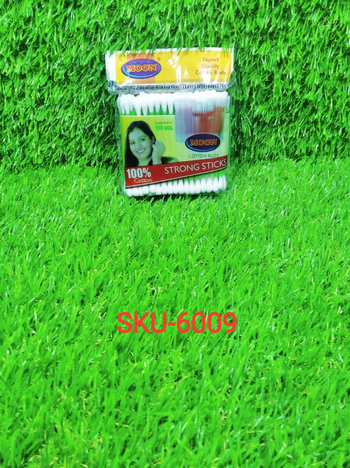 Cotton Buds for ear cleaning, soft and natural cotton swabs (100 pieces) - Springkart