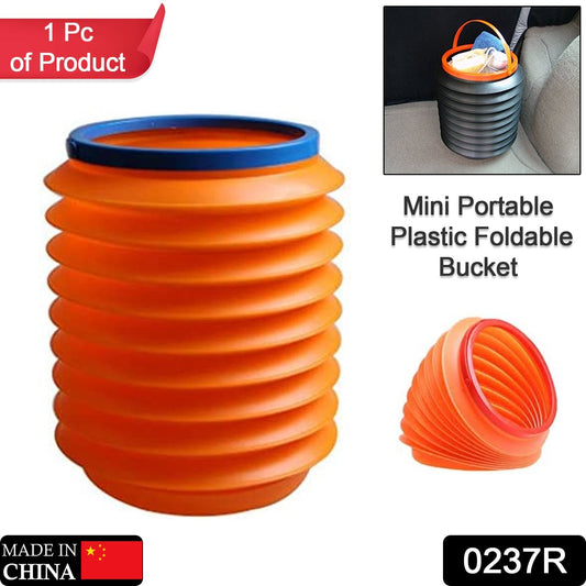 Foldable Storage Bucket, Water Container & Dustbin Multiuse Bucket For Home, Car & Kitchen Use Bucket - Springkart