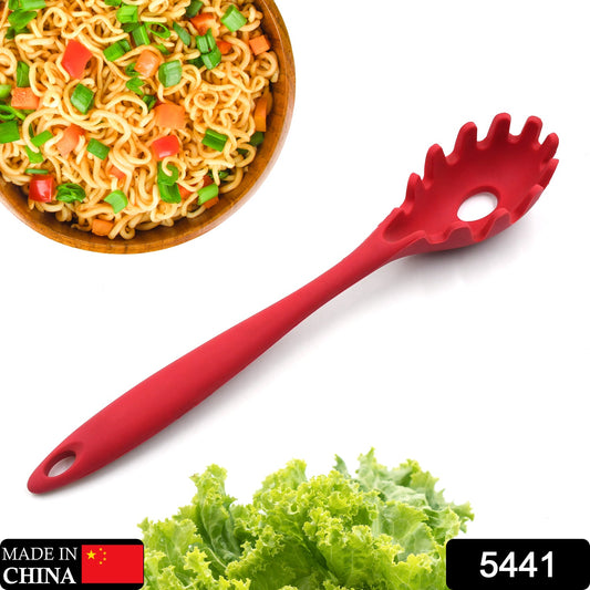 Pasta Fork Silicone Cookware Spaghetti Strainer Server Spoon no Hurt The Pot High Temperature Resistant Nonslip. - Springkart