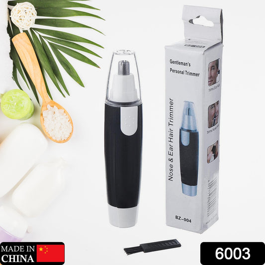 Sharp Steel Battery-Operated Ear and Nose Hair Trimmer - Springkart