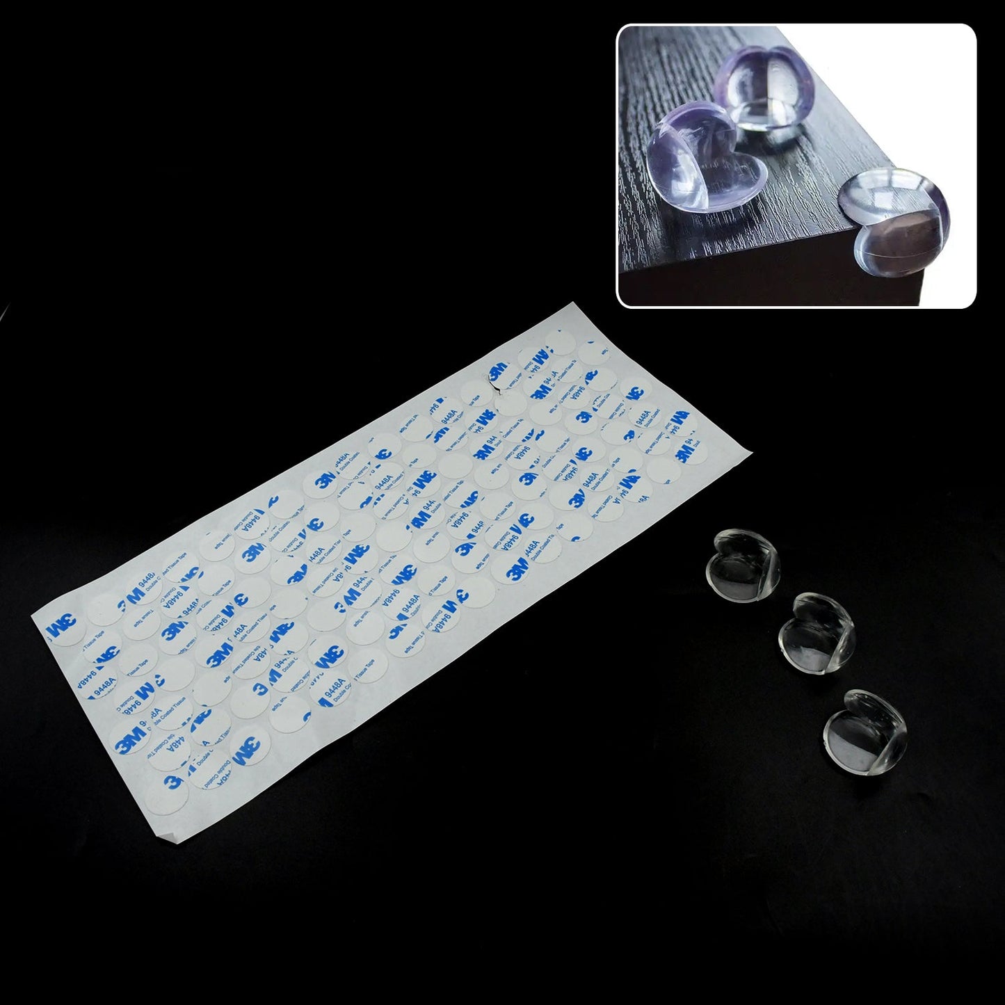 Pc Baby Safety Corner Protectors (High-Adhesive) - Springkart