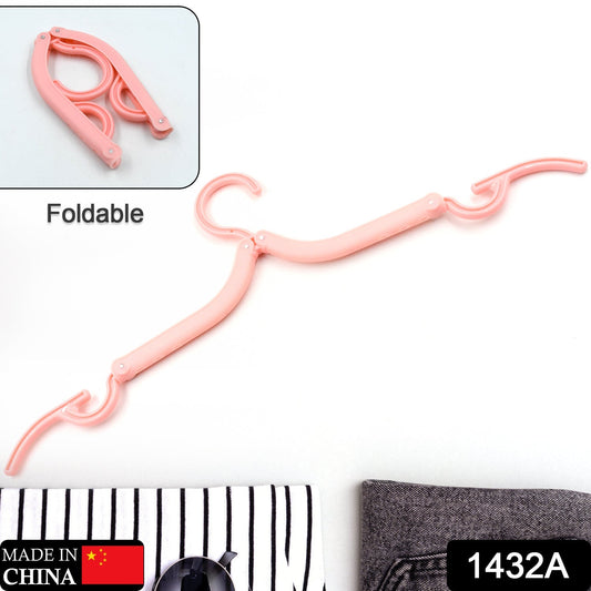 Travel Hangers, Portable Folding Clothes Hangers for Scarves Suits Trousers Pants Shirts Socks Underwear Travel Home Foldable Clothes Drying Rack - Springkart