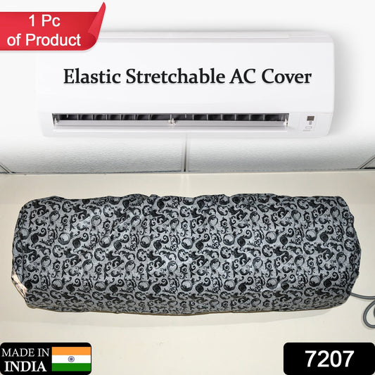Stretchable AC Cover Protection from Dusts, Insects and Corrosion | Winter Friendly Cover (Mix Design) - Springkart