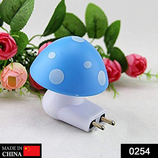 Automatic Night Sensor Mushroom Lamp (0.2 watt, Multicolour) - Springkart