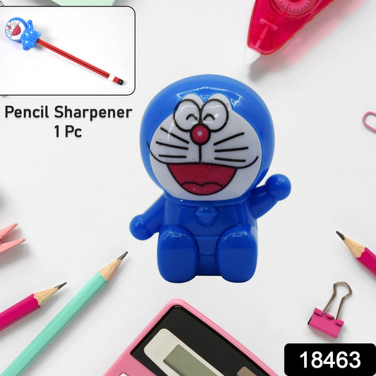 Round Cartoon Shaped Pencil Sharpener (1 Pc) - Springkart