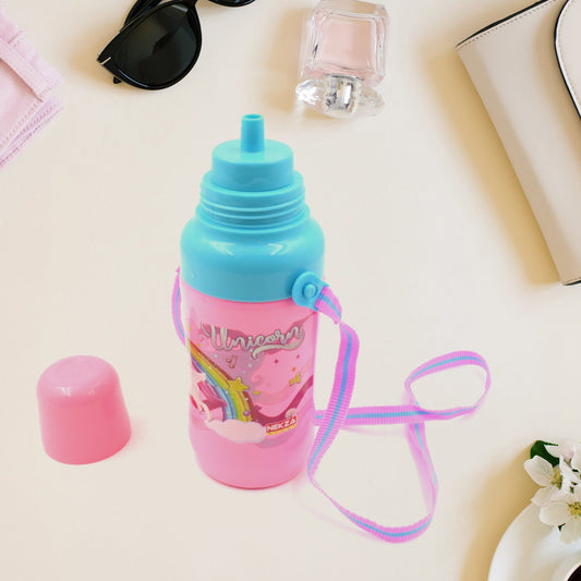 500ml Insulated Sports Water Bottle with Dori & Straw: Leakproof, BPA-Free, Kids - Springkart