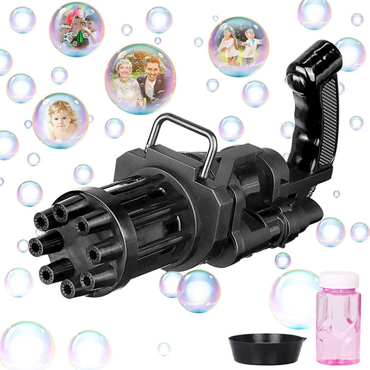 8-Hole battery operated Bubbles Gun Toys for Boys and Girls - Springkart