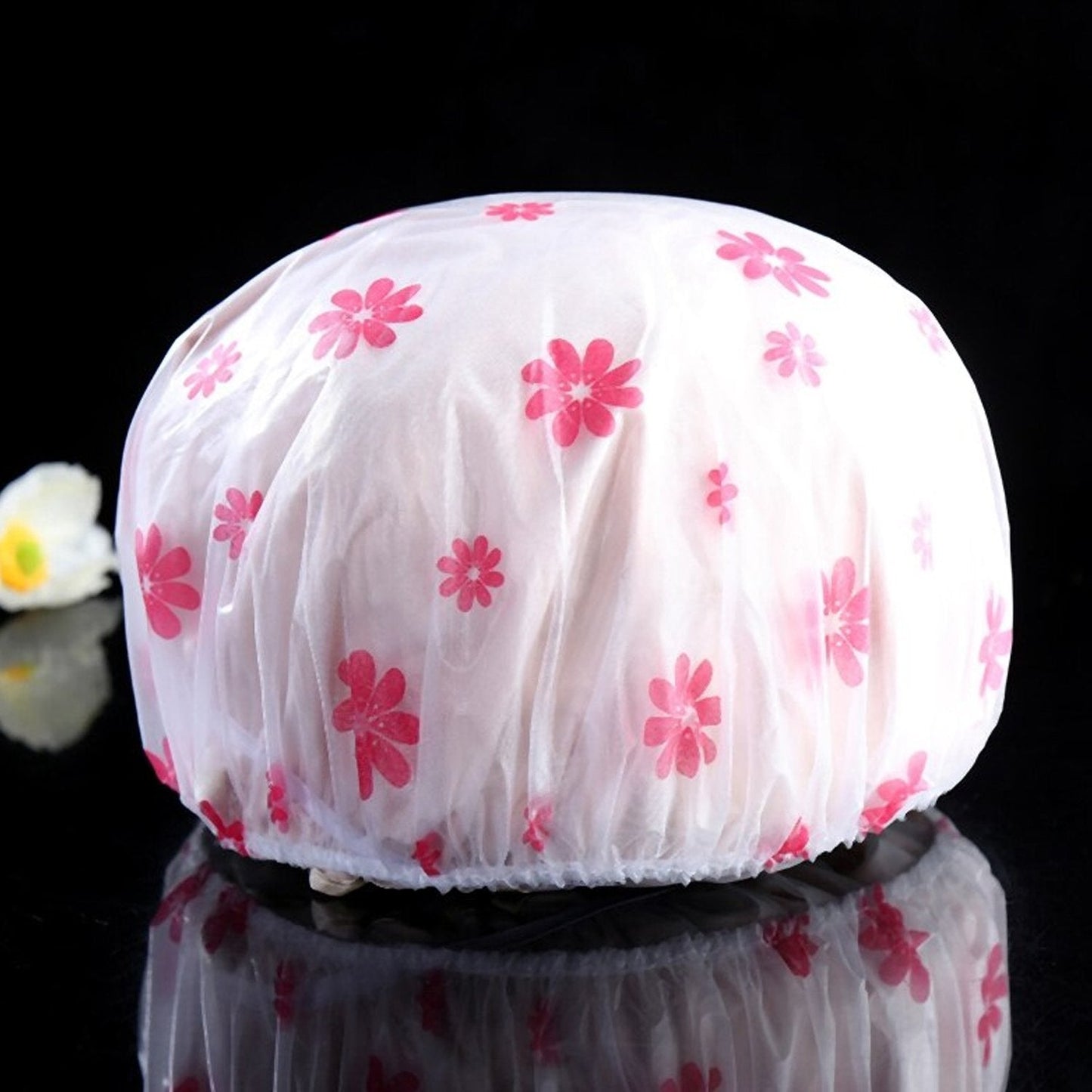Shower Cap Bath Shower Cap ,Women Reusable Waterproof Women Shower - Springkart