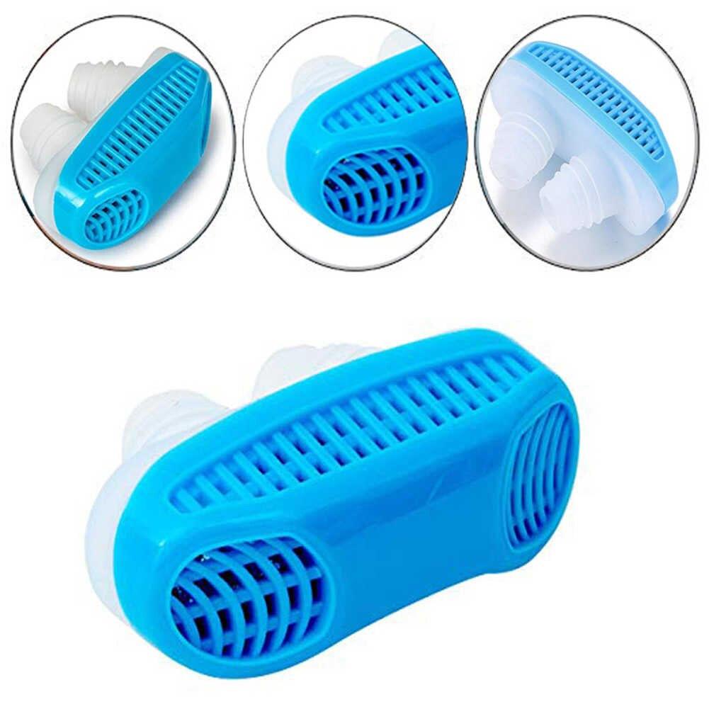 353 - 2 In 1 Anti Snoring And Air Purifier Nose Clip For Prevent Snoring And Comfortable Sleep - Springkart
