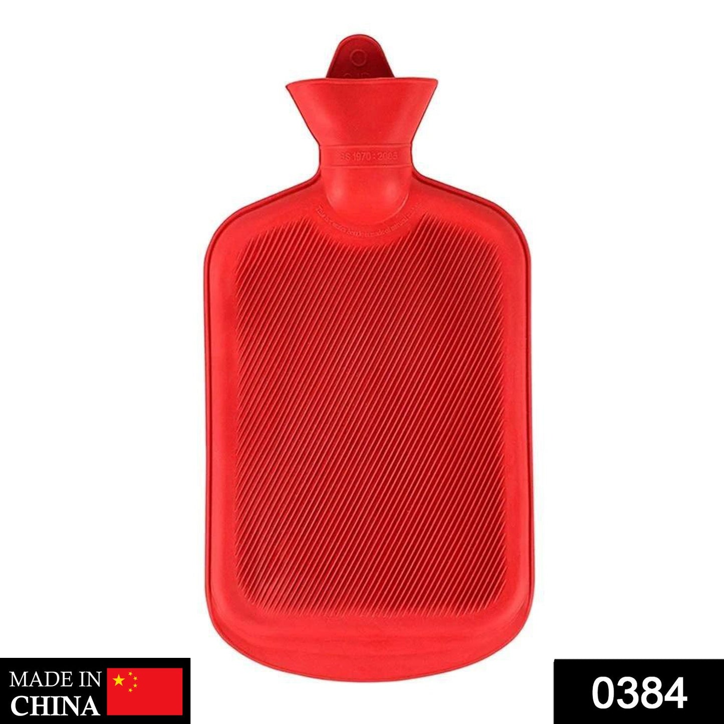 Rubber Hot Water Heating Bag for Pain Relief (Large) - Springkart