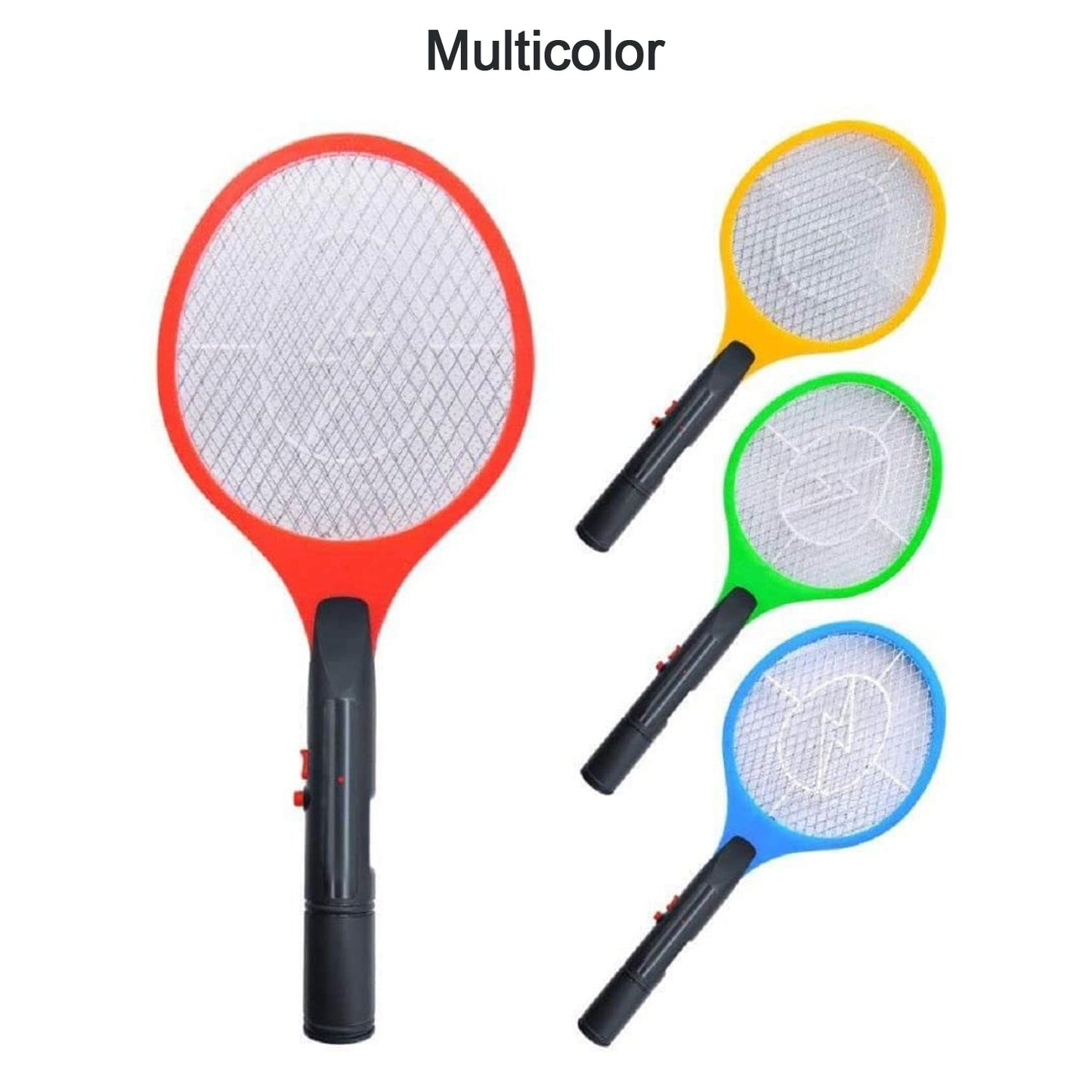Rechargeable Electric Mosquito Killer Racket with Cable - Springkart