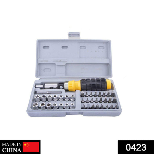 Socket and Screwdriver Tool Kit Accessories (41 pcs) - Springkart
