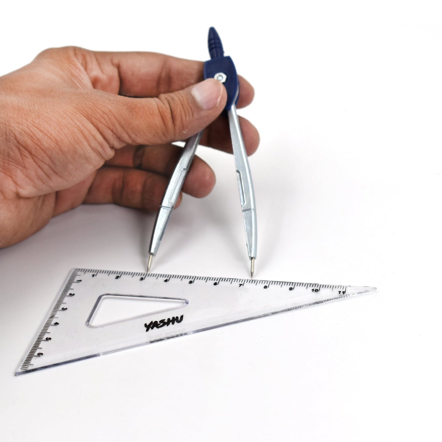 Geometry Box 10 Pc For Students Of Schools And Colleges Especially Used During The Time Of Study And Learning Etc. - Springkart
