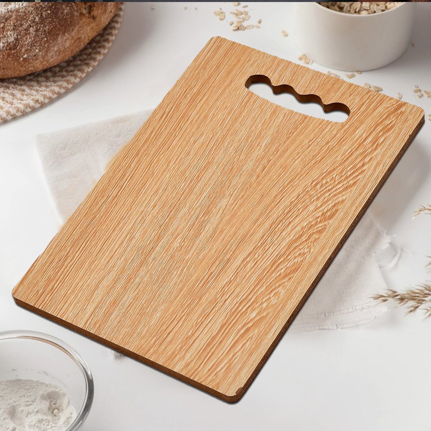 Wooden Chopping Board 26x17 Chopping Vegetable & fruits For Home & Kitchen Use - Springkart