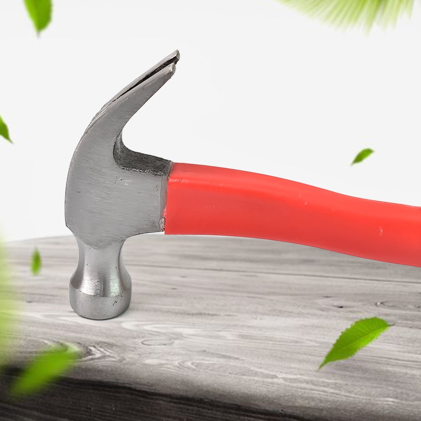 Stainless Claw Hammer with Fiberglass Handle, Shock Resistant, Corrosion Resistant, Rust Proof, Durable, Environmental friendly, 364g, 28cm - Springkart