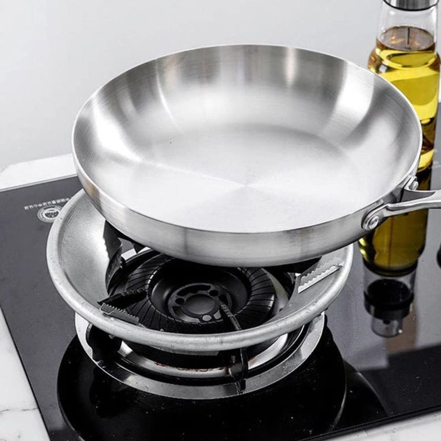 Stove Trivets Windscreen for Kitchen Wok Support Ring Cooktop Range Pan Holder Stand Stove Rack. - Springkart