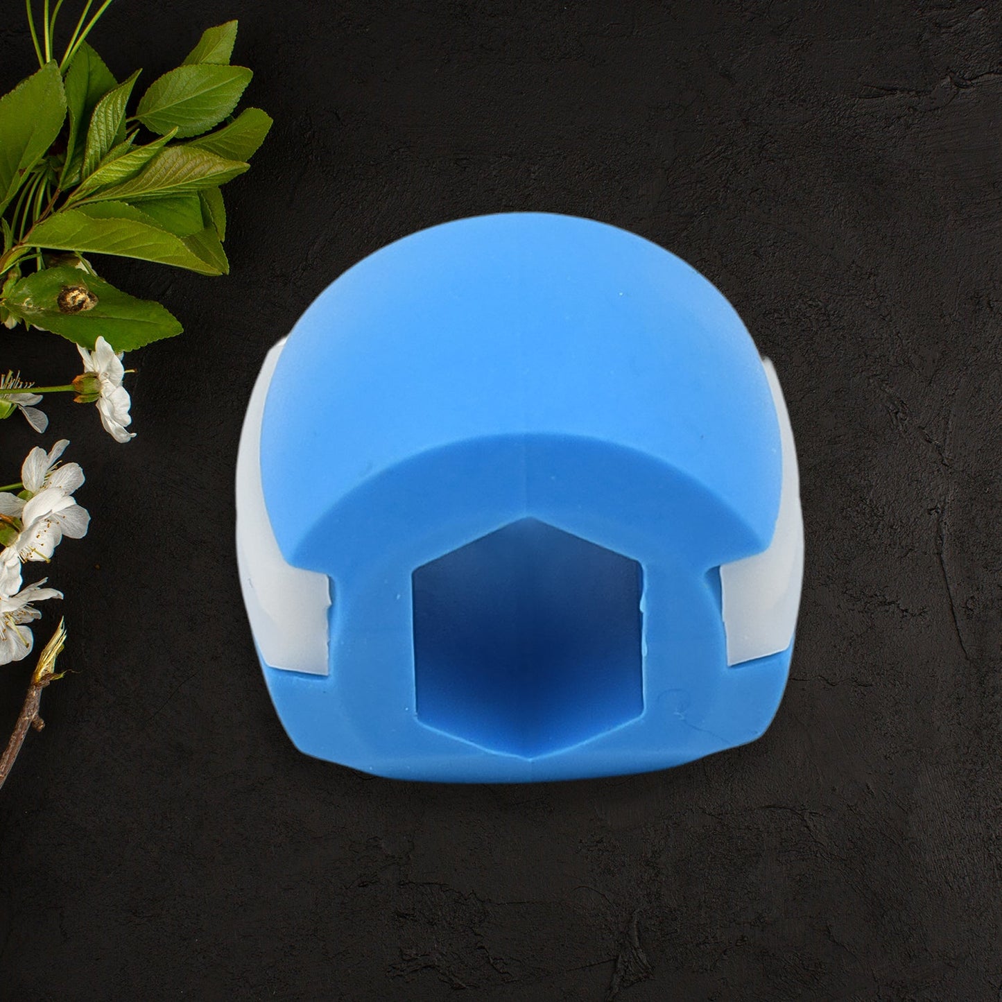 6101C CN BLUE MOUTH EXERCISER USED TO GAIN SHARP AND CHISELLED EASILY AND FAST. - Springkart