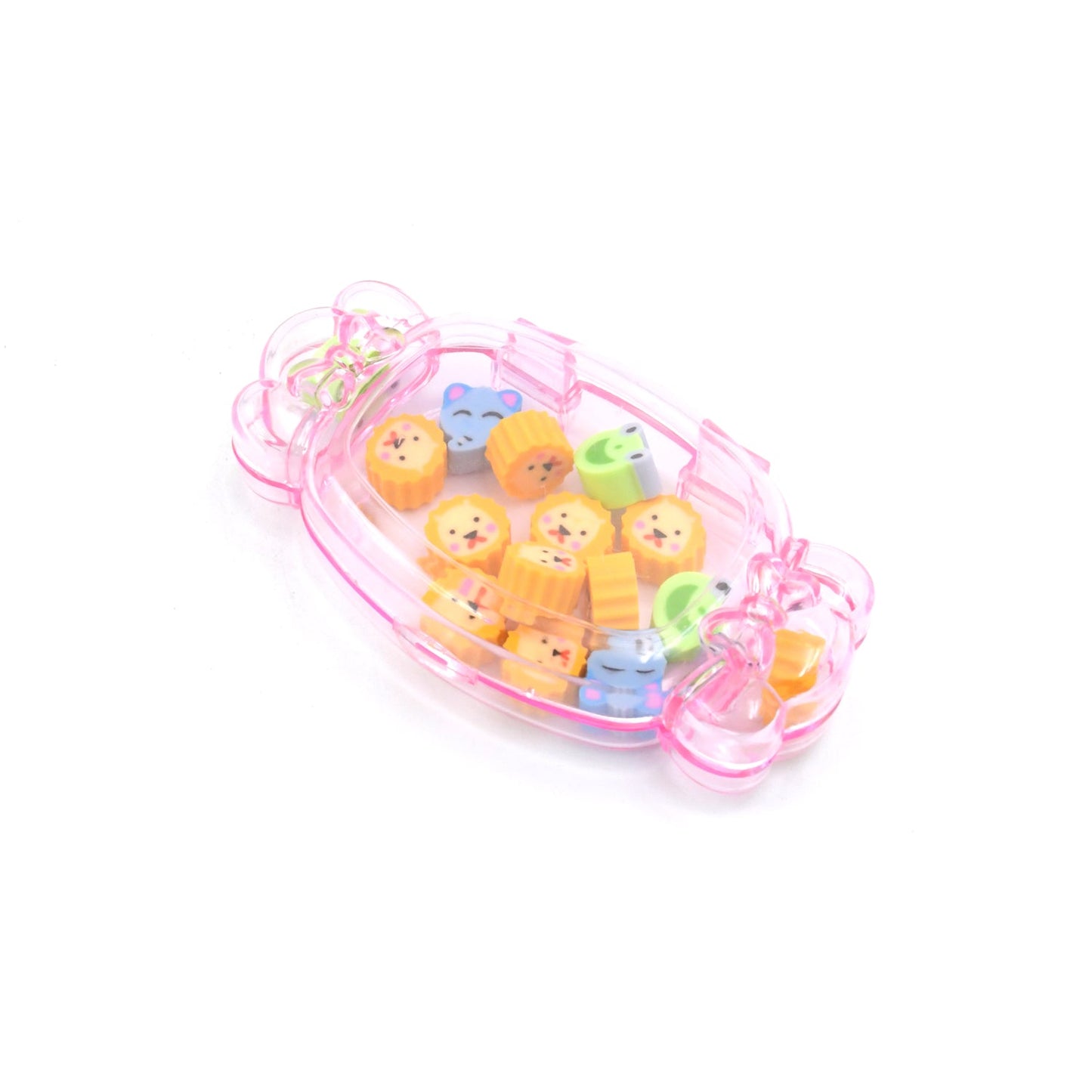 Cute School Eraser Set Cute Eraser Multi Design Rubber Erasers For Pencil Cleaning Stationery School Student Girl Kids (15 pc In1 Set) - Springkart