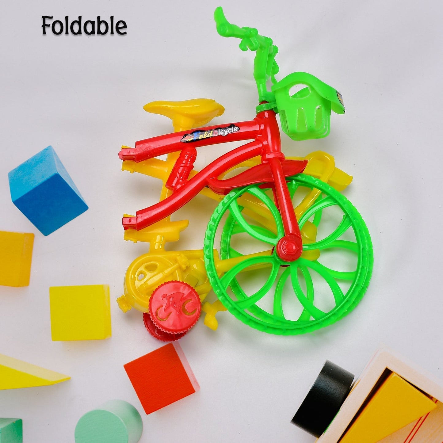 Plastic Foldable Kids Bicycle Toy - Springkart