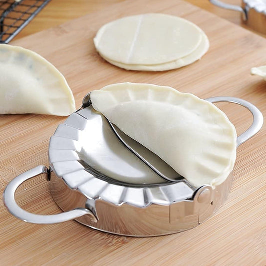 Stainless Steel Dumpling Maker: Easy & Reliable Dumplings Every Time (1 Pc) - Springkart