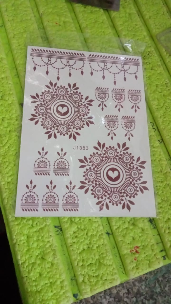 Temporary Tattoos Tattoo Sticker Skin Tattoo Stickers (1 Sheet) - Springkart