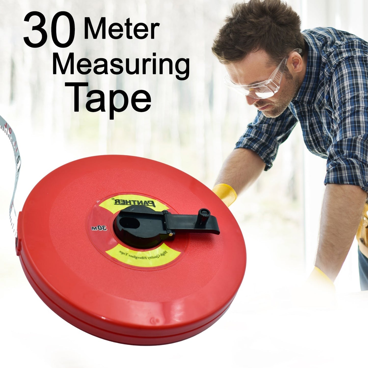 30 Meter Measuring Tape - Springkart