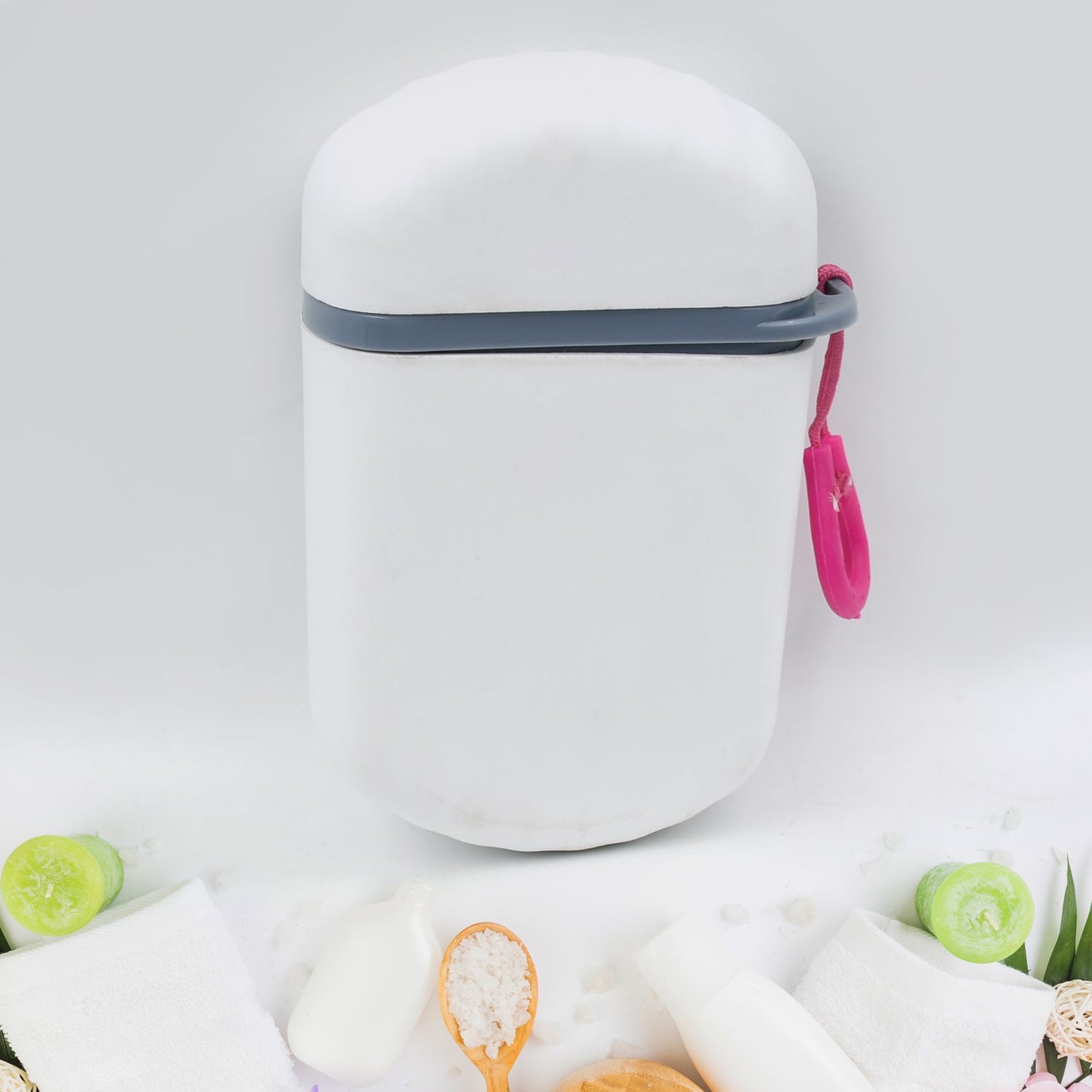 Stylish and Practical Soap Holder for Travel Soap Box With Secure Seal and Non Leak Design Stylish Soap Box for Home, Bathroom, Hiking, Travel, Camping Capsule Soap Box (1 Pc) - Springkart