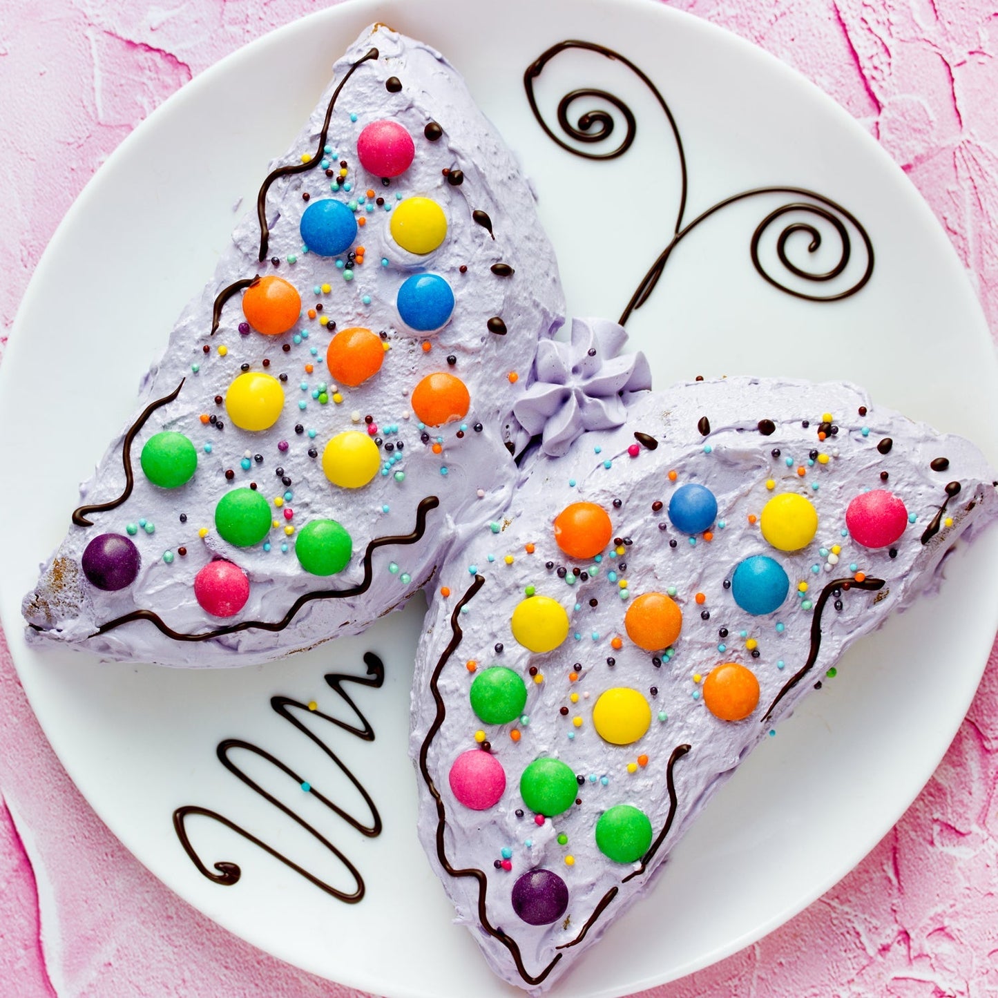 Butterfly Shape Cake Cup Liners I Silicone Baking Cups I Muffin Cupcake Cases I Microwave or Oven Tray Safe I Molds for Handmade Soap, Biscuit, Chocolate, Muffins, Jelly – Pack of 4 - Springkart