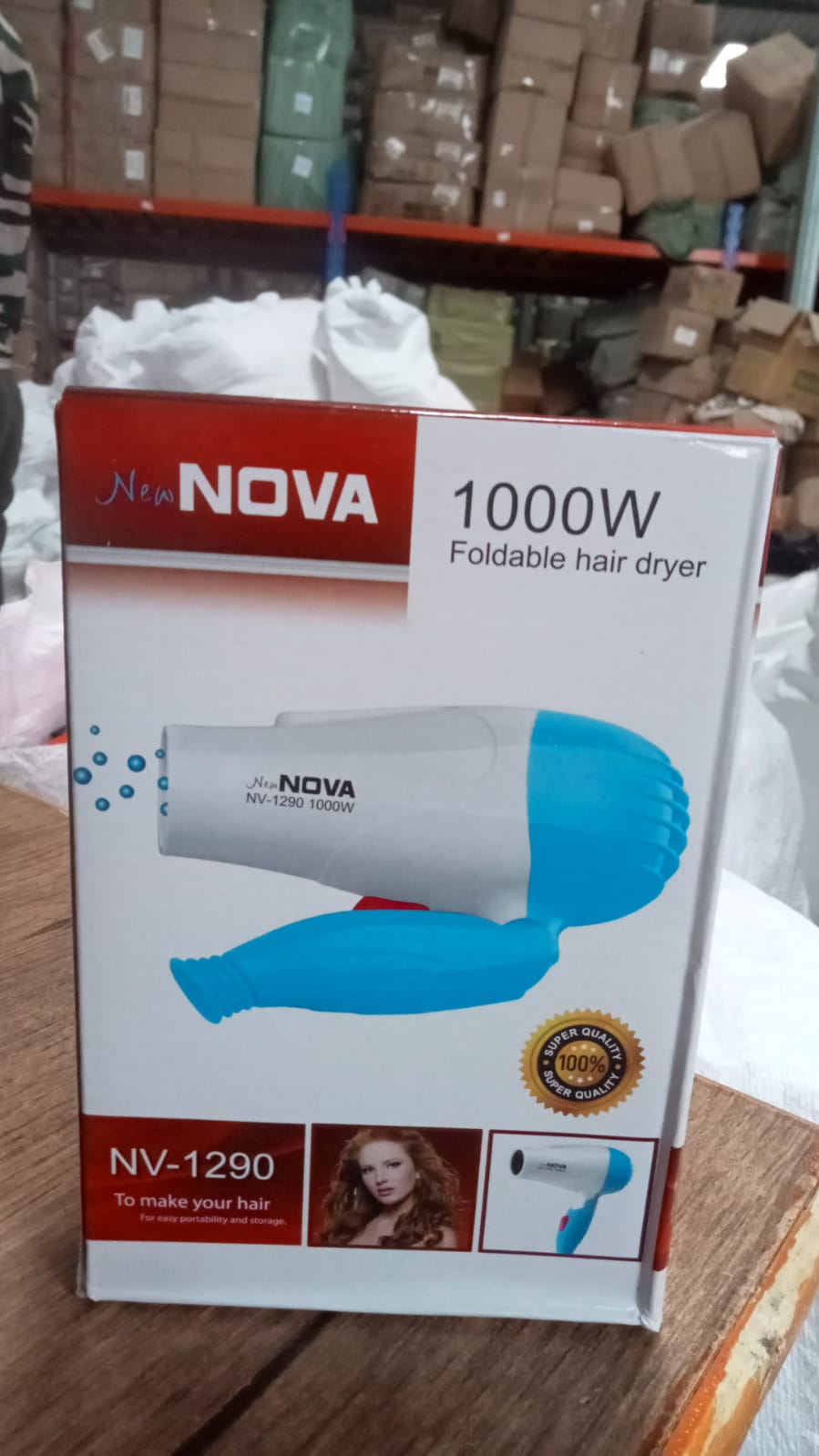 Folding Hair Dryer Hair with 2 speed control - Springkart