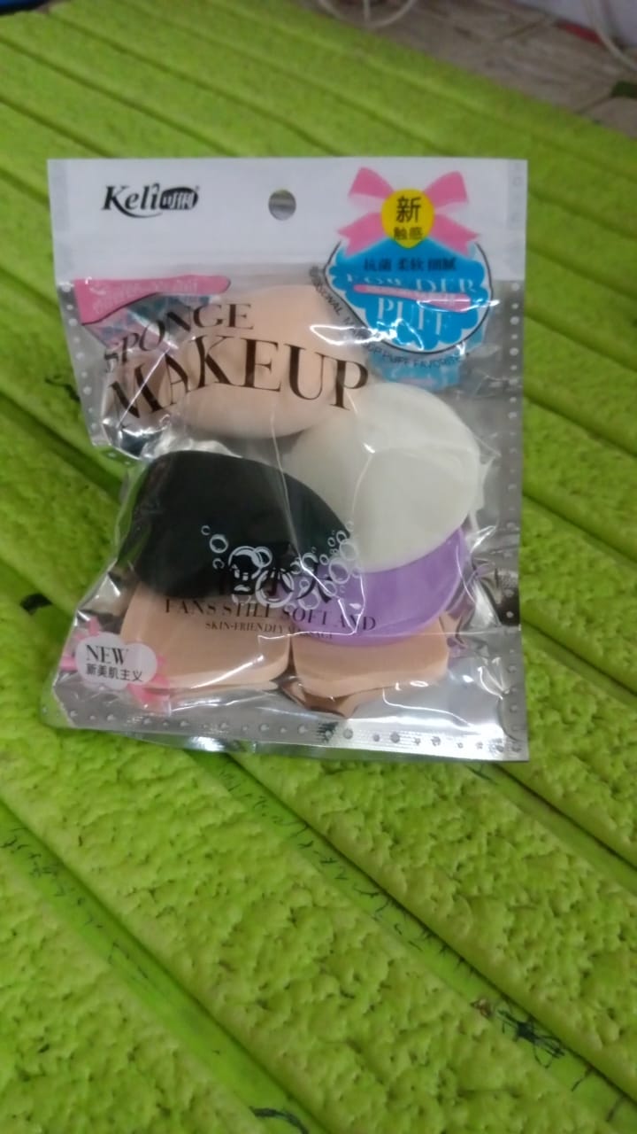 Makeup Sponges Set, Perfect for Liquid, Cream, and Powder (6 Pcs Set) - Springkart