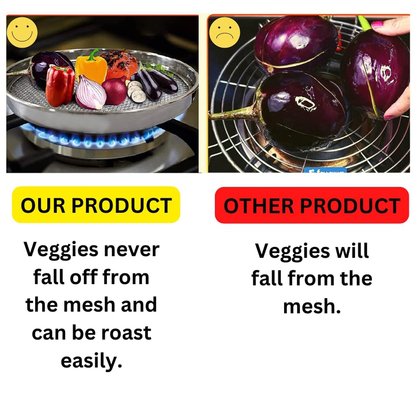 Steel Roaster Grill Jali For Tandoor & Chapati Roast Use ( 1 pc ) - Springkart