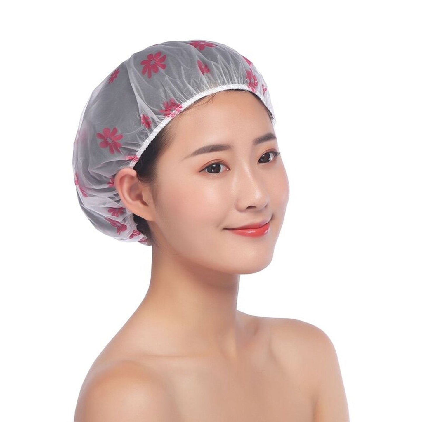 Waterproof Shower Cap Reusable Bath Caps - Springkart