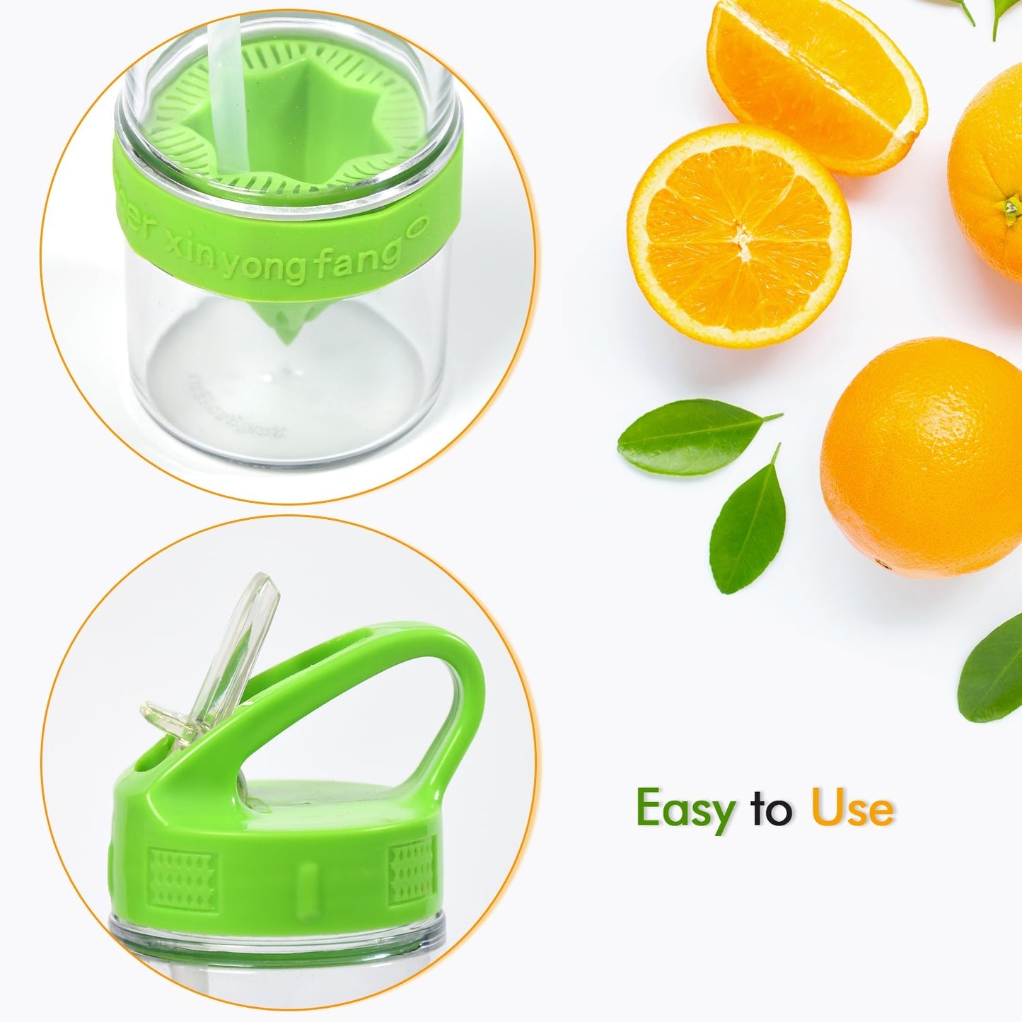 Citrus Zinger Sports Bottle with Juice Maker Infuser Bottle - Springkart