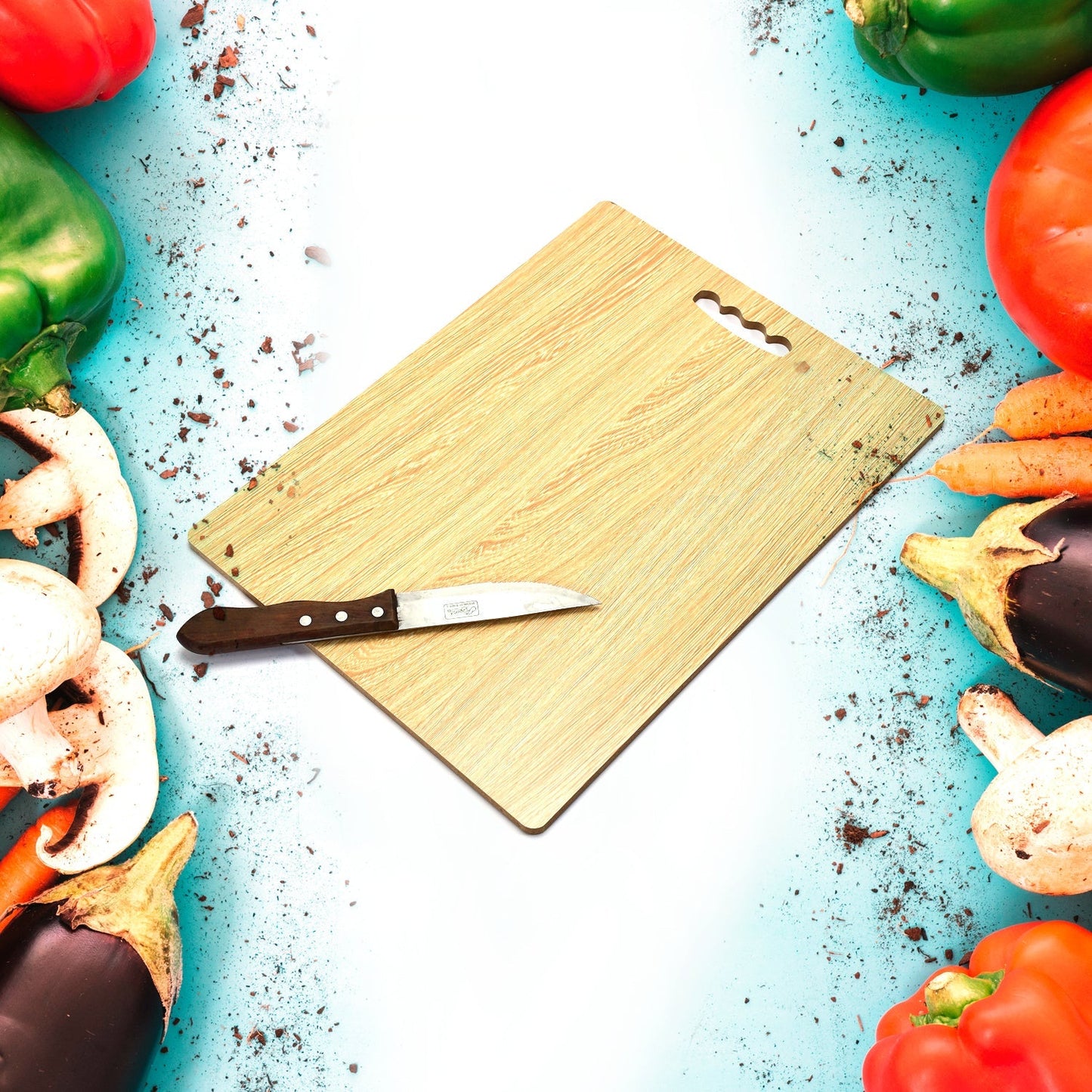 Wooden Chopping Board Big Size For Kitchen Use - Springkart