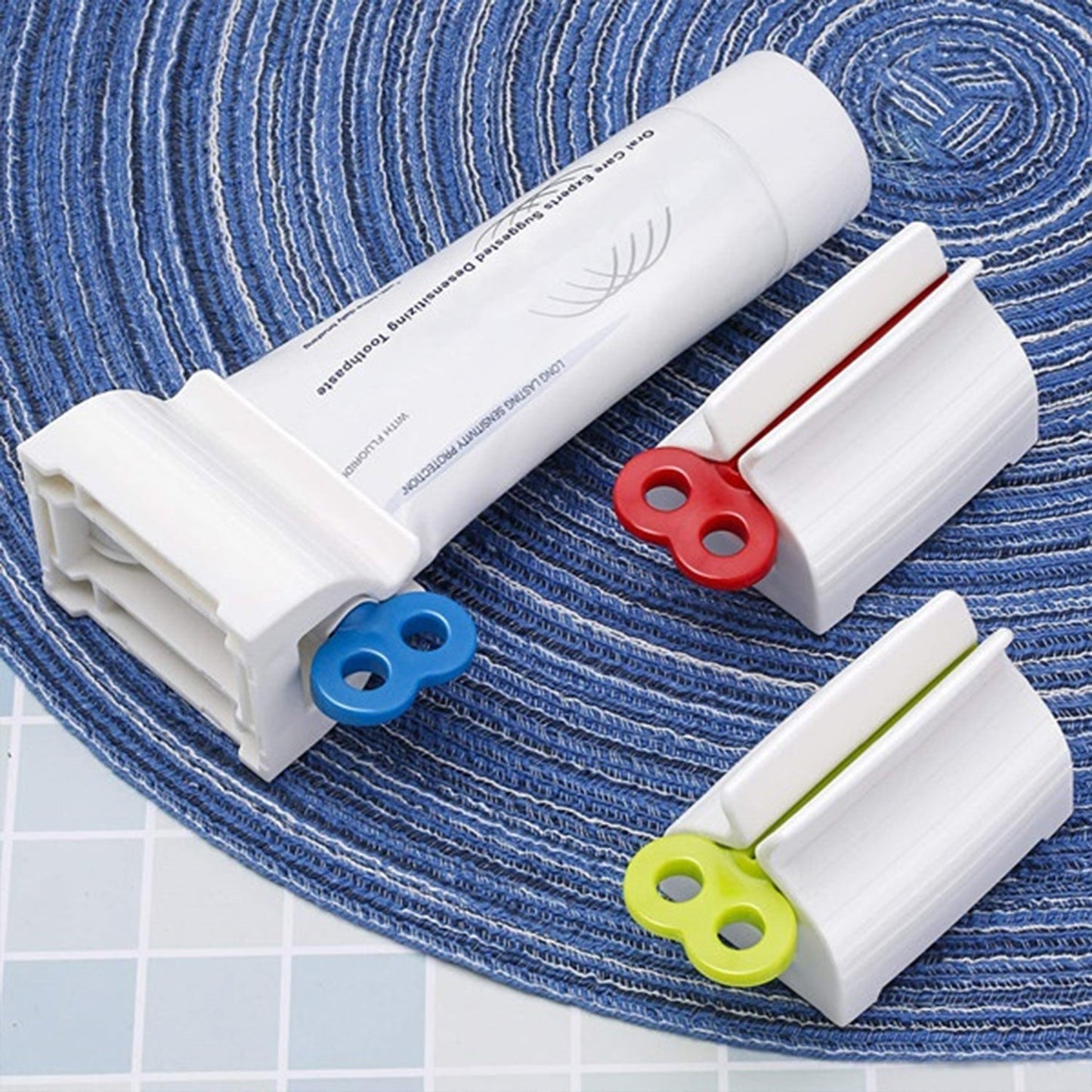 Rolling Tube Toothpaste Squeezer Toothpaste Seat Holder Stand. - Springkart