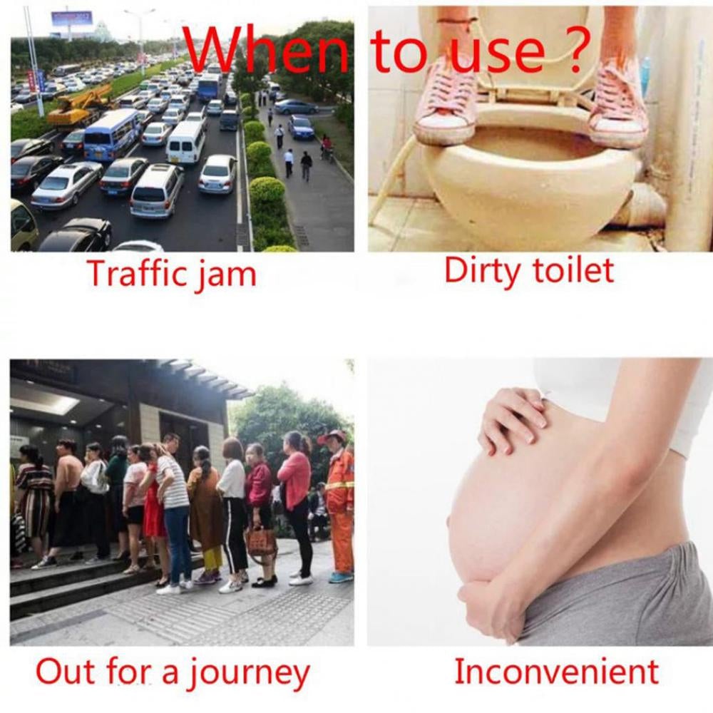 Portable Stand Pee Used for peeing for women both of us, during emergencies and requirements. - Springkart