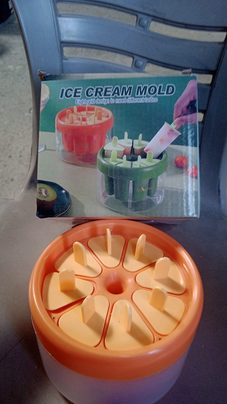 Ice Cream Candy Molds With Sticks Easy Release Summer Party Supplies Popsicles Candy Molds (8 Candy Mold Maker) - Springkart