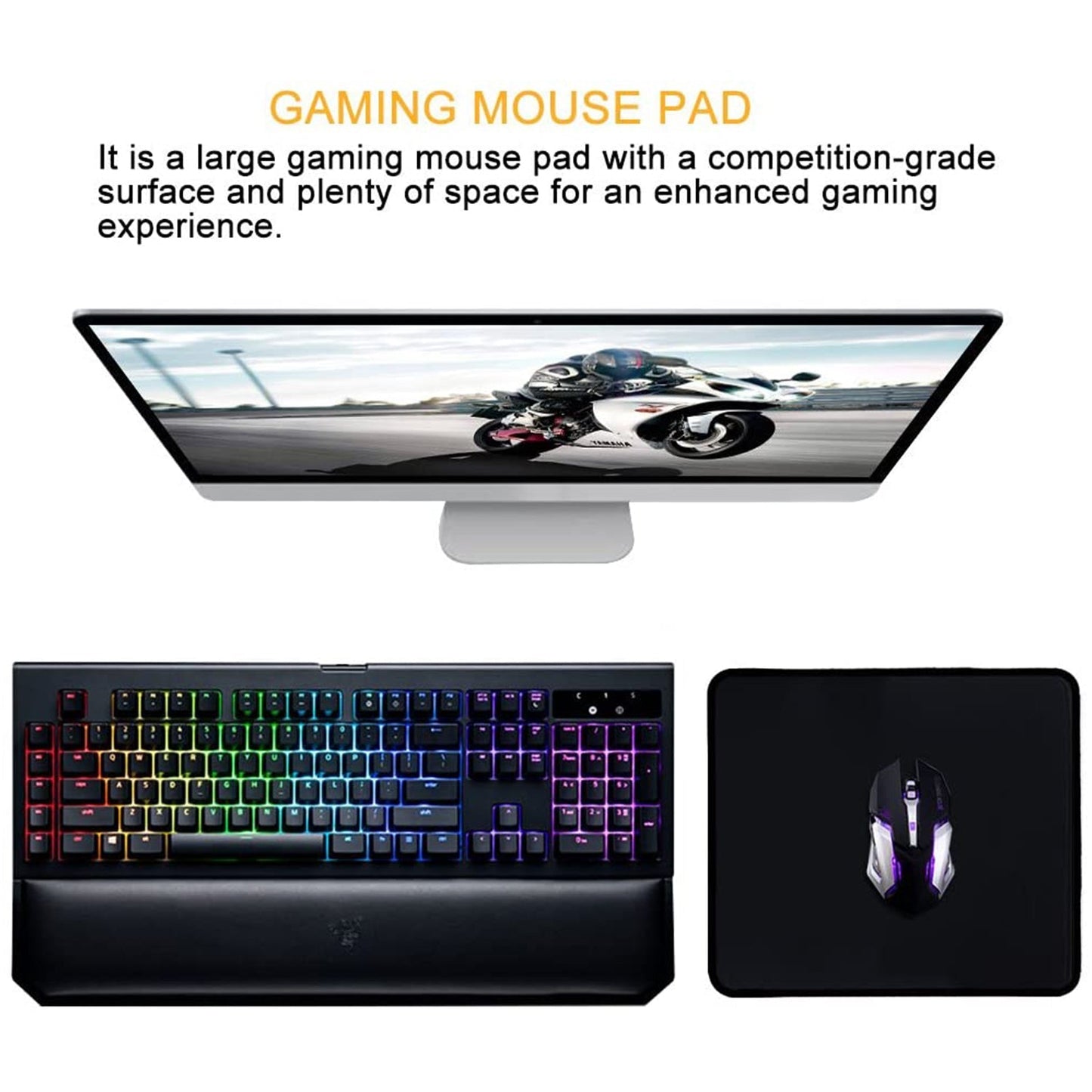 Simple Mouse Pad Used For Mouse While Using Computer. - Springkart