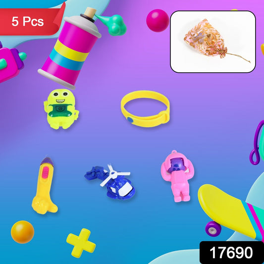 5Pc Toy Combo Kids Best Gift Set Combo Attractive & Unique Toy Combo 5Pc Colorful Toy Combo With Potli Bag - Springkart