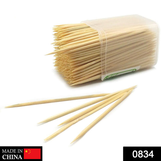 Wooden Toothpicks with Dispenser Box - Springkart