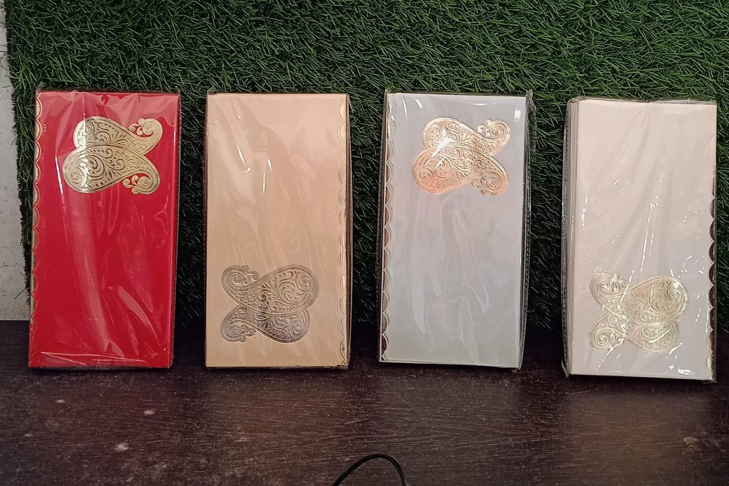 Wedding Gift Envelopes pack of 10 pcs Money Cash Gift Cover Shagun Birthday Marriage, Baby Shower, Anniversary, Money Envelope Lifafa Envelope Multicolor Premium Envelope (10 Pcs Set) - Springkart