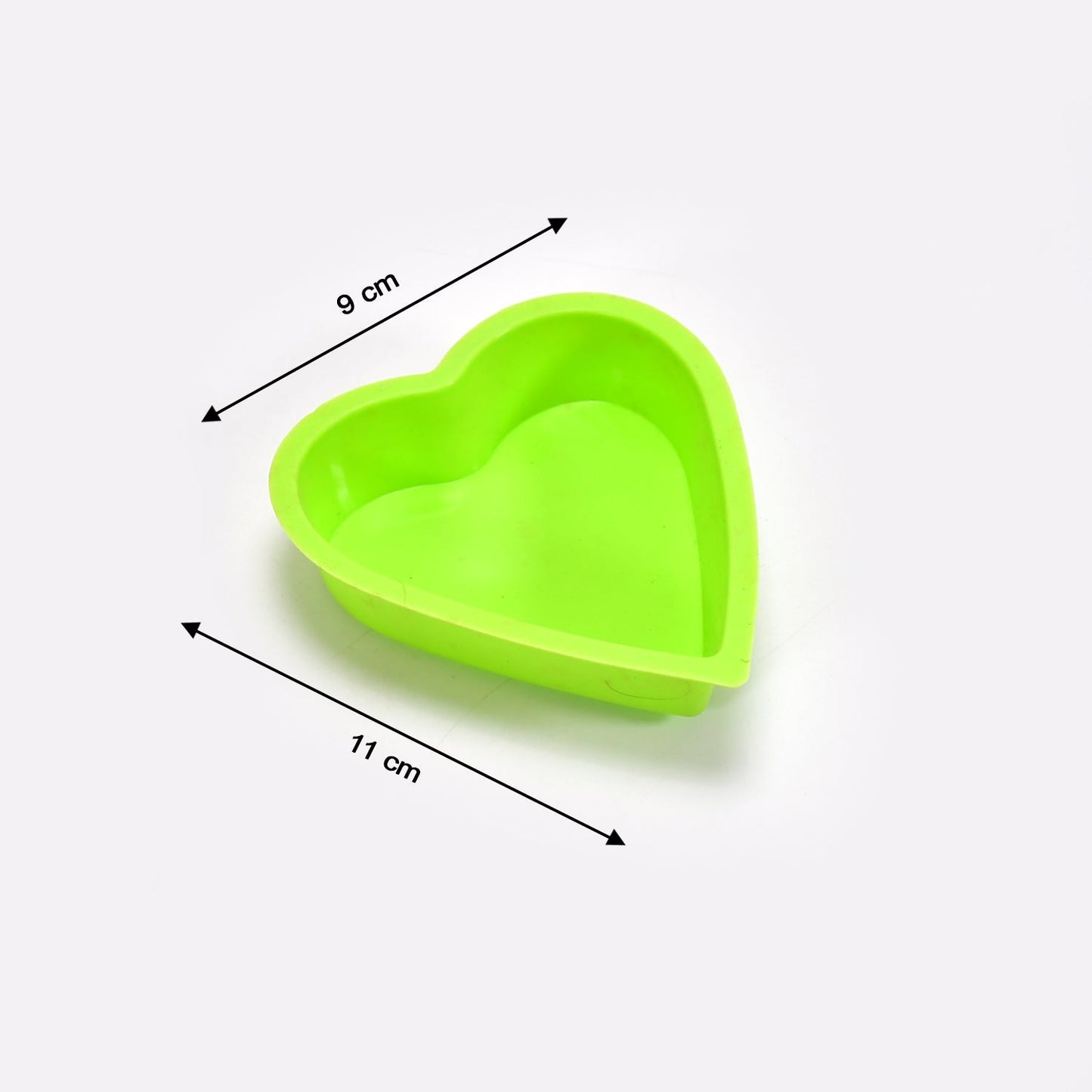 Heart-shaped Mold Silicone Mold Cake Mold Cake Tools Baking Tools Bakeware Cake Tool (pack of 6) - Springkart