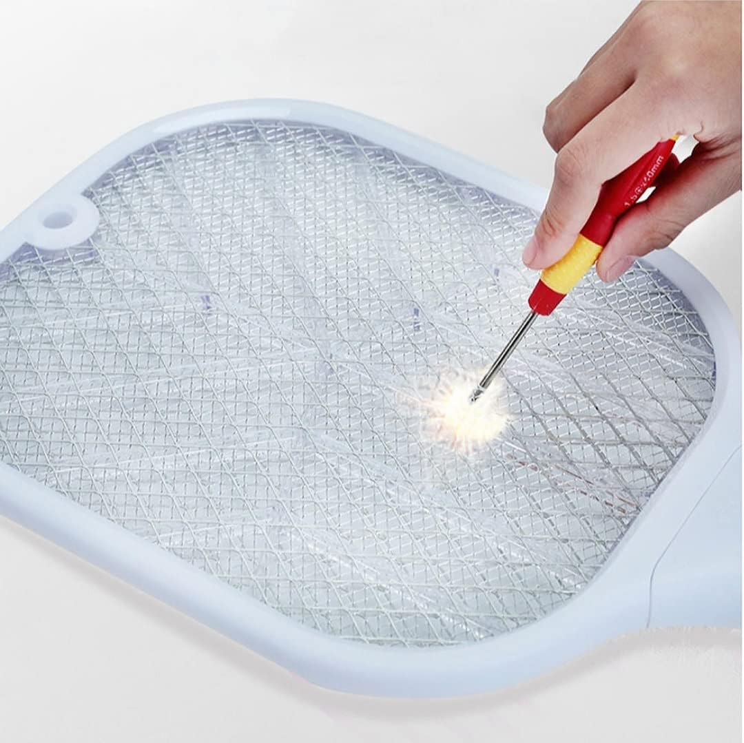 Rechargeable Mosquito Killer Racket with UV Light & USB Charging Base - Springkart