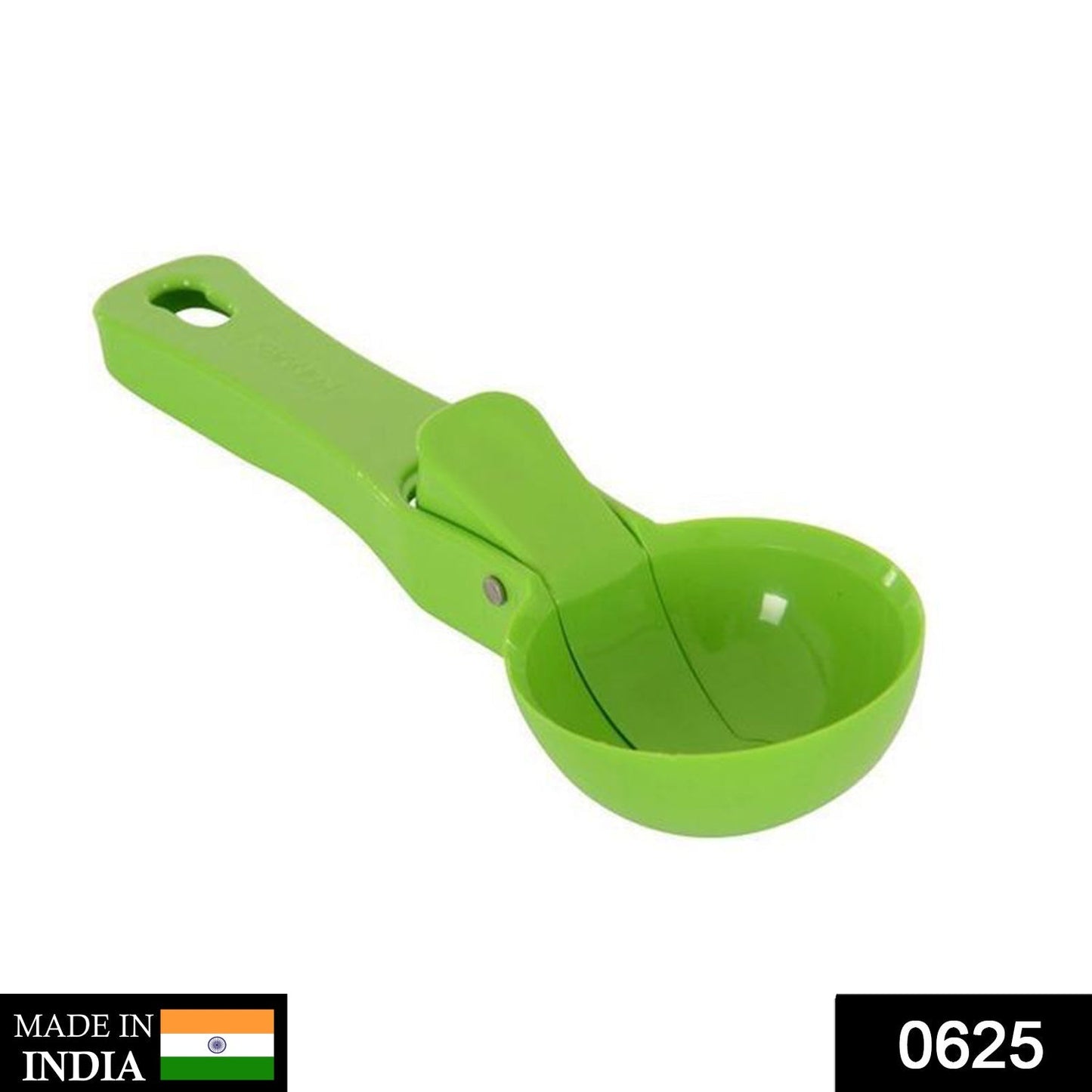 Plastic Ice Cream Scoop, 1 pc, Green - Springkart