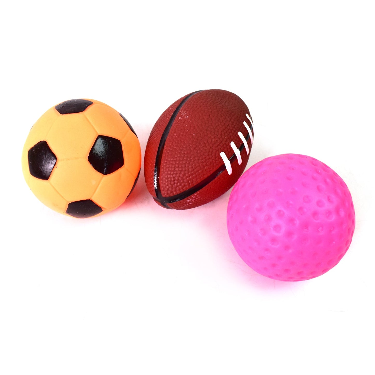 Sports Squeeze Ball Toy Set of 3 Soft Balls for Kids/Toy for Kids - Springkart