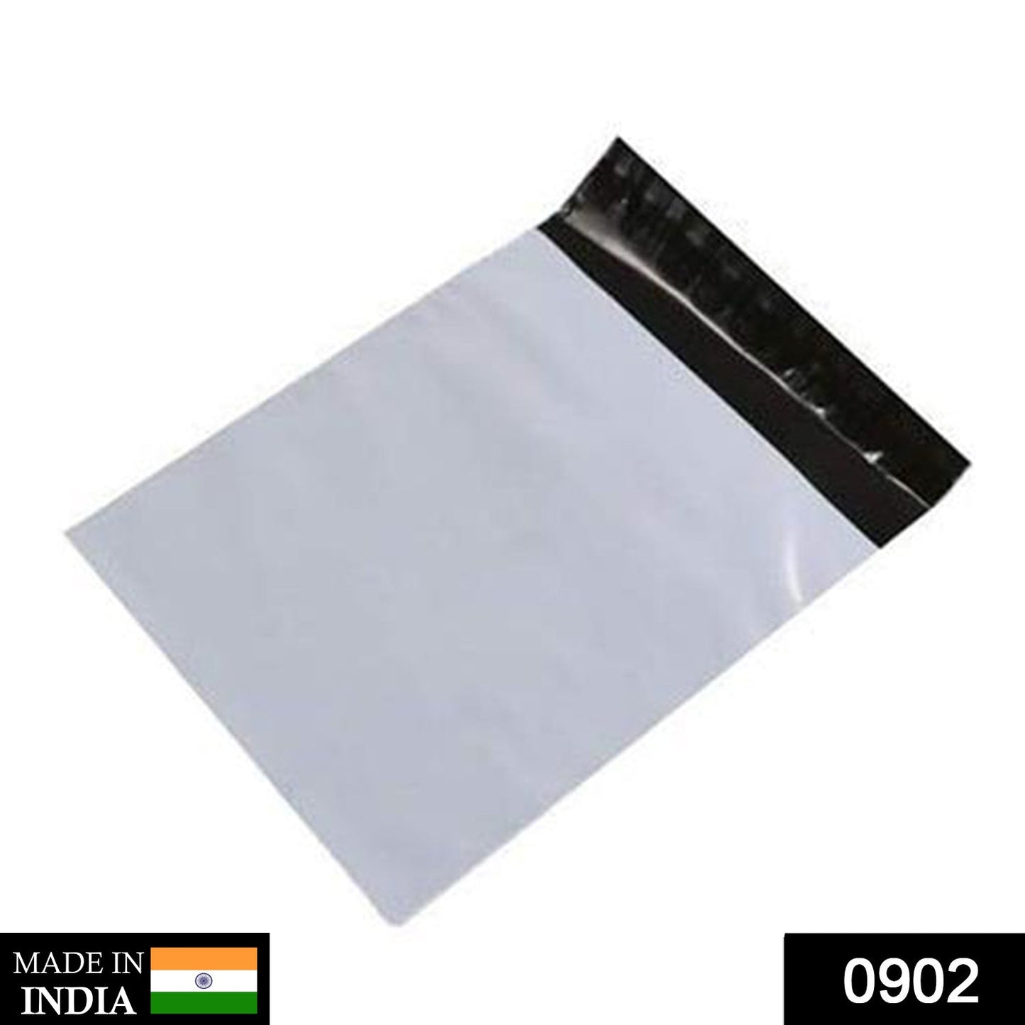 Tamper Proof Courier Bags(09X12 PLAIN 180 POD M1) - 100 pcs - Springkart