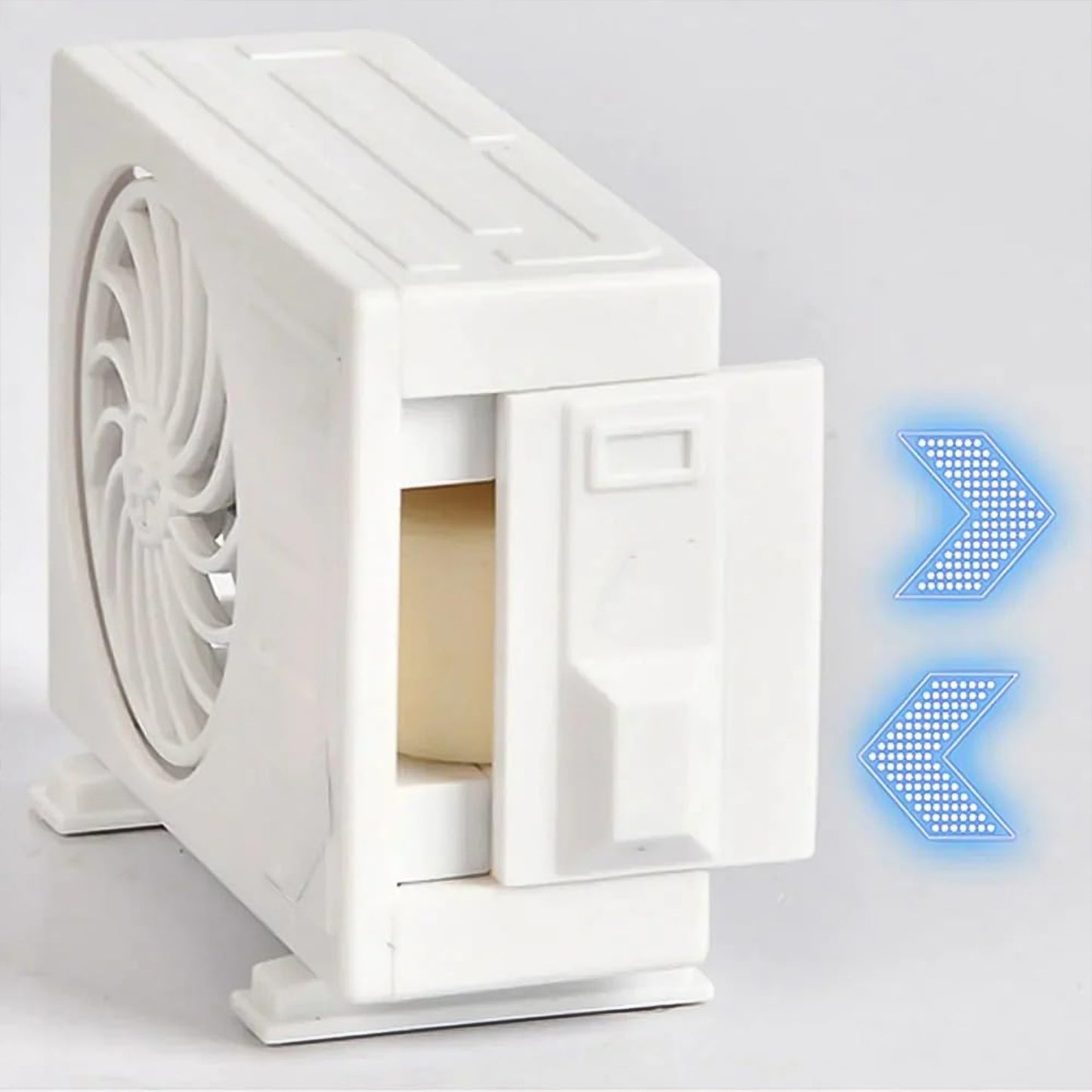 Ac Design Solar-powered Car Air Freshener Built-in Perfume Diffuser For Dashboard And Ac Vent - Springkart
