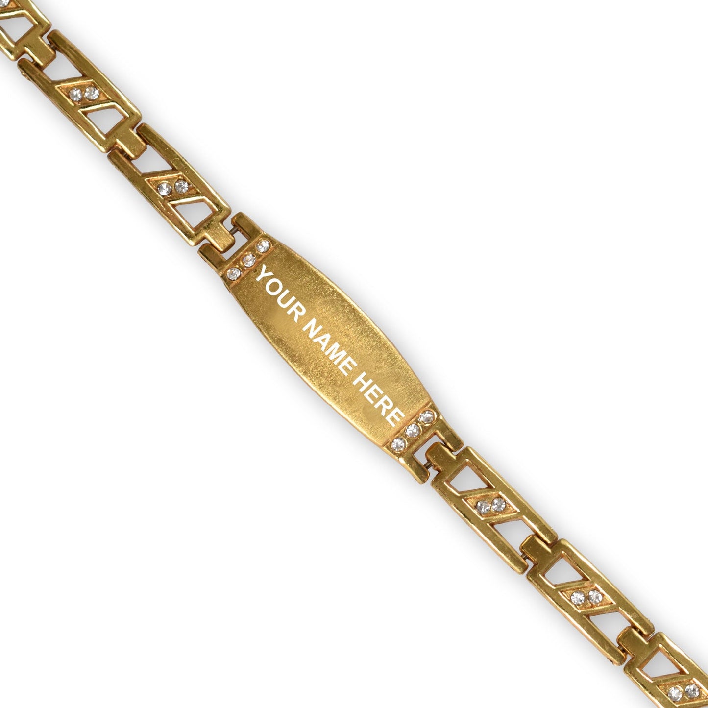 Golden Personalized Rakhi - Springkart